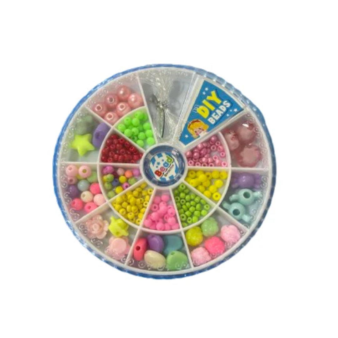 Mini Kids DIY Jewelry Bead Kit Mixed Beads